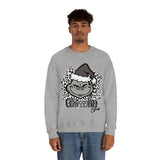 Grinchy Unisex Leopard Print Crewneck Sweatshirt! Winter Vibes! FreckledFoxCompany