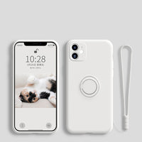 Original Soft Liquid Silicone Case For Xiaomi Mi 12T Pro 11T  Ring Holder Strap Cover! Phone Case!