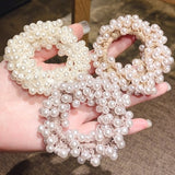 Woman's Big Pearl Hair Ties! Hair Accessories!