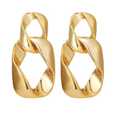 Vintage Earrings For Women Big Geometric Statement Metal Drop Earrings!