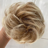 Beauty Elastic Band With Hair Messy Hair Bun Scrunchie! Hair Accessories!