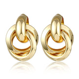 Vintage Earrings For Women Big Geometric Statement Metal Drop Earrings!