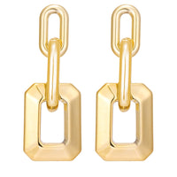 Vintage Earrings For Women Big Geometric Statement Metal Drop Earrings!