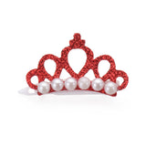 Pet Small Dogs Cat Faux Pearl Crown Bows! Hair Accessories!