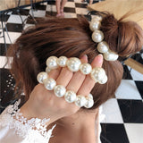 Woman's Big Pearl Hair Ties! Hair Accessories!