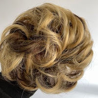 Beauty Elastic Band With Hair Messy Hair Bun Scrunchie! Hair Accessories!