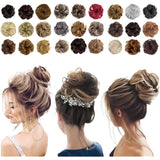 Beauty Elastic Band With Hair Messy Hair Bun Scrunchie! Hair Accessories!