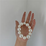 Woman's Big Pearl Hair Ties! Hair Accessories!