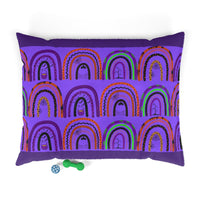 Halloween Purple Rainbow Pet Bed! Foxy Pets! FreckledFoxCompany