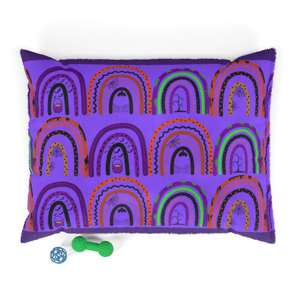 Halloween Purple Rainbow Pet Bed! Foxy Pets! FreckledFoxCompany