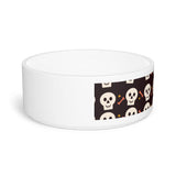 Halloween Skull Pet Bowl! Foxy Pets! FreckledFoxCompany