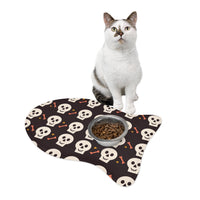 Halloween Skull Pet Feeding Mats! Foxy Pets! FreckledFoxCompany