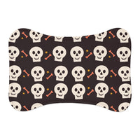 Halloween Skull Pet Feeding Mats! Foxy Pets! FreckledFoxCompany