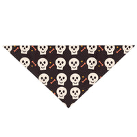 Halloween Skull and Bone Pet Bandana! Foxy Pets! FreckledFoxCompany