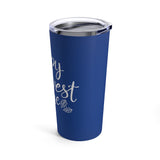 Happy Harvest Time Navy Blue Tumbler 20oz! Fall Vibes! FreckledFoxCompany