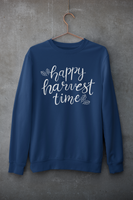 Happy Harvest Time Unisex Crewneck Sweatshirt! Fall Vibes! FreckledFoxCompany