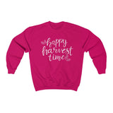 Happy Harvest Time Unisex Crewneck Sweatshirt! Fall Vibes! FreckledFoxCompany