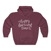 Happy Harvest Time Unisex Graphic Hoodie! Fall Vibes! FreckledFoxCompany