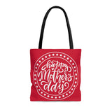 Happy Mothers Day Red Tote Bag! 3 Sizes Available! FreckledFoxCompany