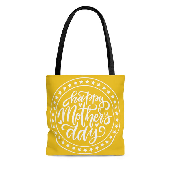 Happy Mothers Day Yellow Tote Bag! 3 Sizes Available! FreckledFoxCompany