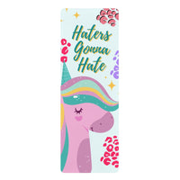 Haters Gonna Hate Luxury Suede Yoga mat! Activewear! FreckledFoxCompany