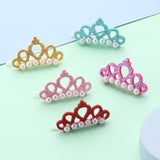 Pet Small Dogs Cat Faux Pearl Crown Bows! Hair Accessories!