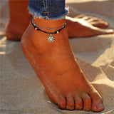 Boho Style Star Anklet Fashion Multilayer Ankle Bracelet!
