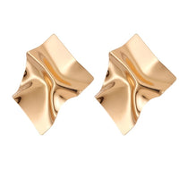 Vintage Earrings For Women Big Geometric Statement Metal Drop Earrings!