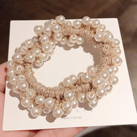 Woman's Big Pearl Hair Ties! Hair Accessories!