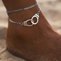 Boho Style Star Anklet Fashion Multilayer Ankle Bracelet!