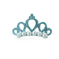 Pet Small Dogs Cat Faux Pearl Crown Bows! Hair Accessories!