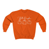 Hello Pumpkin Crewneck Sweatshirt! Fall vibes! FreckledFoxCompany