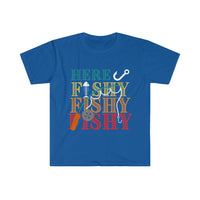 Here Fishy Fishy Fishy Unisex Graphic Tees! Summer Vibes! FreckledFoxCompany