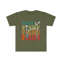 Here Fishy Fishy Fishy Unisex Graphic Tees! Summer Vibes! FreckledFoxCompany