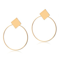 Vintage Earrings For Women Big Geometric Statement Metal Drop Earrings!