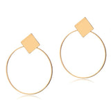 Vintage Earrings For Women Big Geometric Statement Metal Drop Earrings!