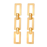 Vintage Earrings For Women Big Geometric Statement Metal Drop Earrings!