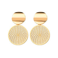 Vintage Earrings For Women Big Geometric Statement Metal Drop Earrings!