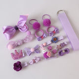 18/24 Pcs/Set Children Hair Clip Set! Hair Accessories!