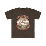 Homeschooling is a Walk in the Park Unisex Graphic Tees! Ultra Soft! Brown Version! Back to School! FreckledFoxCompany