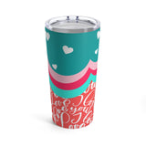 I Love You Hearts 20 oz Tumbler! Drinkware, Tumblers! FreckledFoxCompany