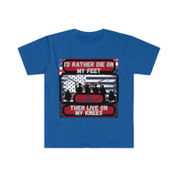 I'd Rather Die on My Feet Graphic Tees! Independence Day! FreckledFoxCompany