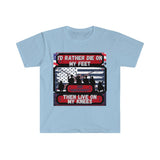 I'd Rather Die on My Feet Graphic Tees! Independence Day! FreckledFoxCompany