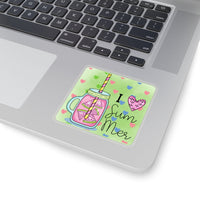 I love Summer Watermelon Drink Vinyl Sticker! FreckledFoxCompany