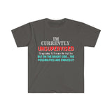 I'm Currently Unsupervised Sarcastic Unisex Graphic Tees! Ultra Soft! Multiple Colors Available! FreckledFoxCompany