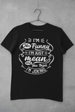 I'm Not Funny, I'm Just Mean and You Think it's Funny Unisex Graphic Tees! Sarcastic Vibes! FreckledFoxCompany