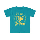 I will Take A Coffee With My Sunshine Graphic Tees! Ultra Soft! Multiple Colors! FreckledFoxCompany