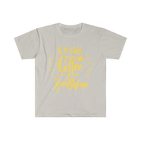 I will Take A Coffee With My Sunshine Graphic Tees! Ultra Soft! Multiple Colors! FreckledFoxCompany