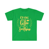 I will Take A Coffee With My Sunshine Graphic Tees! Ultra Soft! Multiple Colors! FreckledFoxCompany