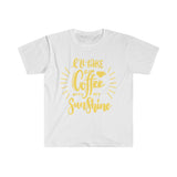 I will Take A Coffee With My Sunshine Graphic Tees! Ultra Soft! Multiple Colors! FreckledFoxCompany